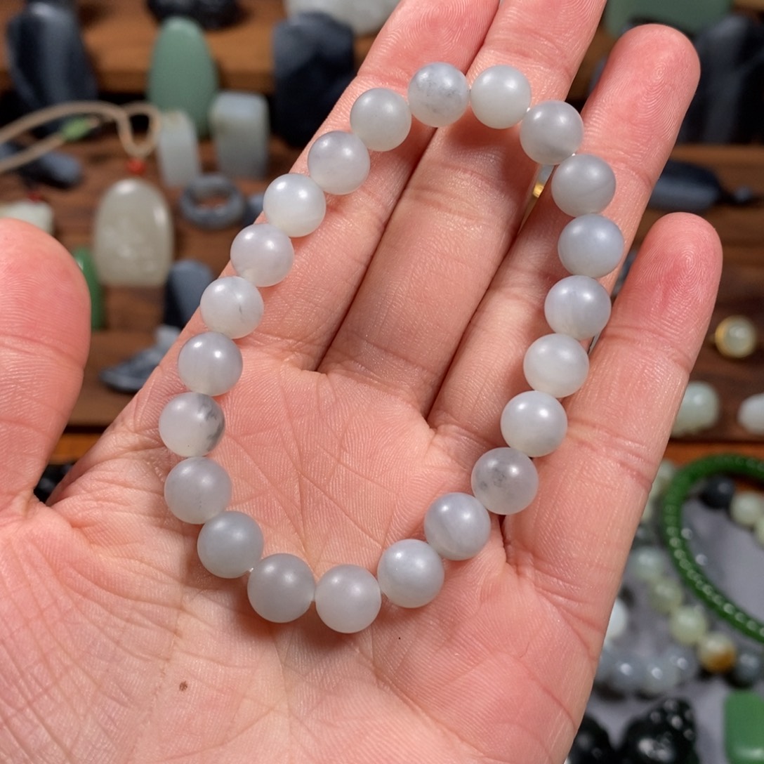 和田玉手链未镶嵌