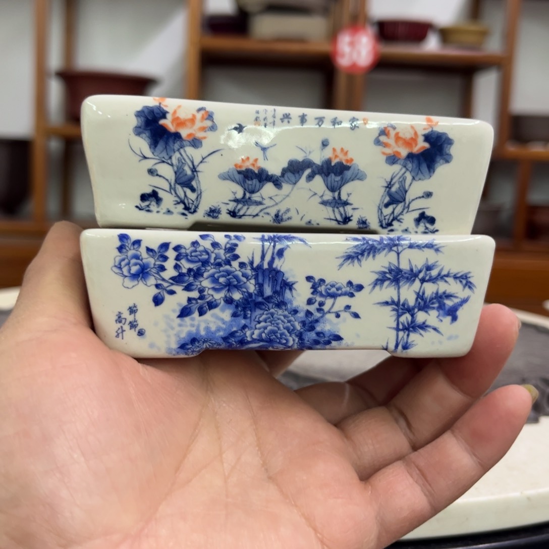 紫砂花盆瑕疵3-10-7.5-2。。。