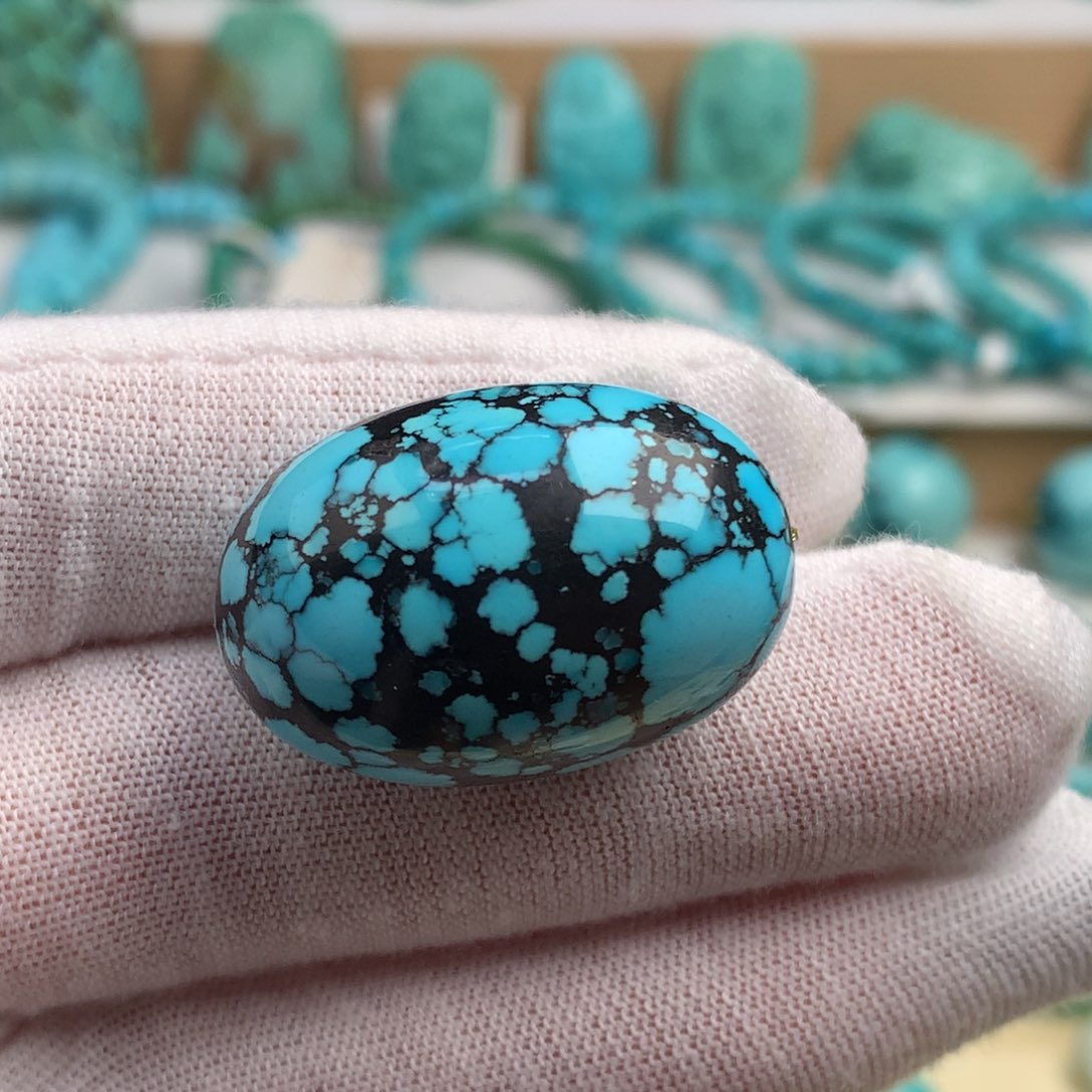 未镶嵌绿松石珠宝奇石