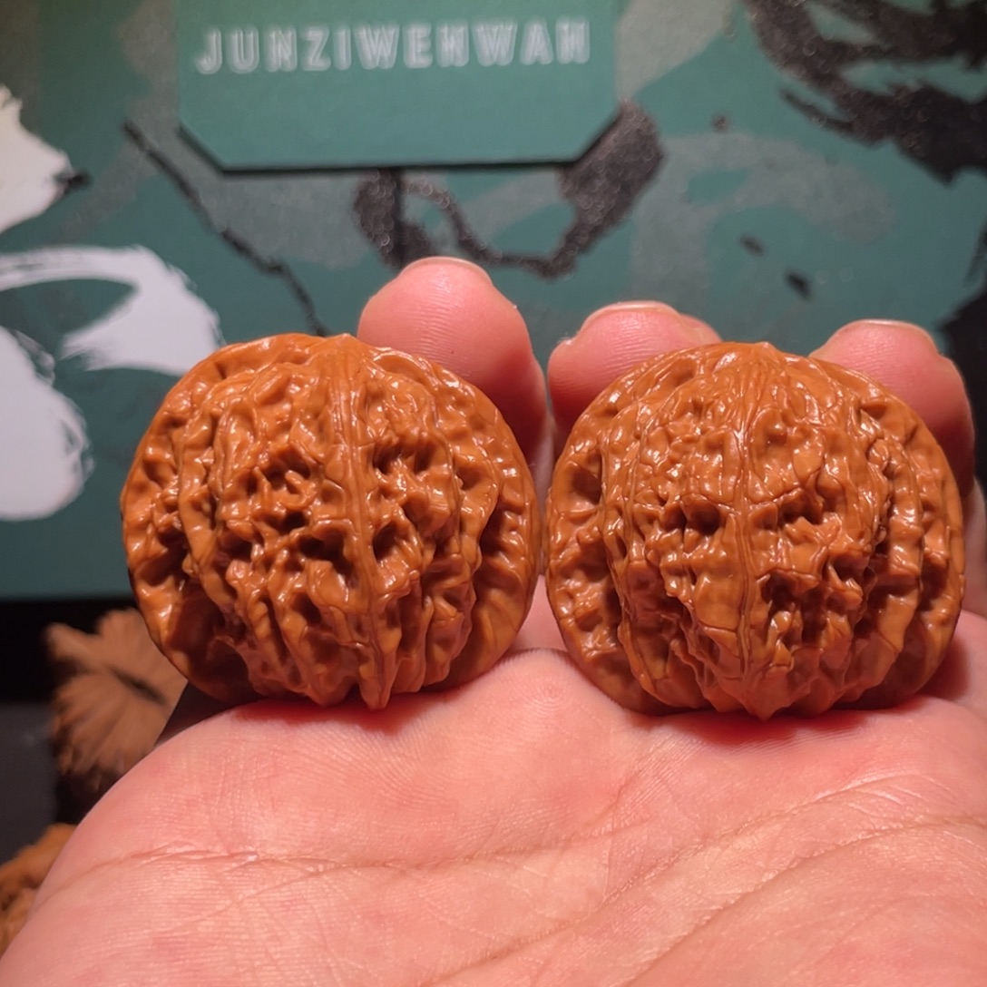 吊坠文玩核桃原装40房山磨盘25113006