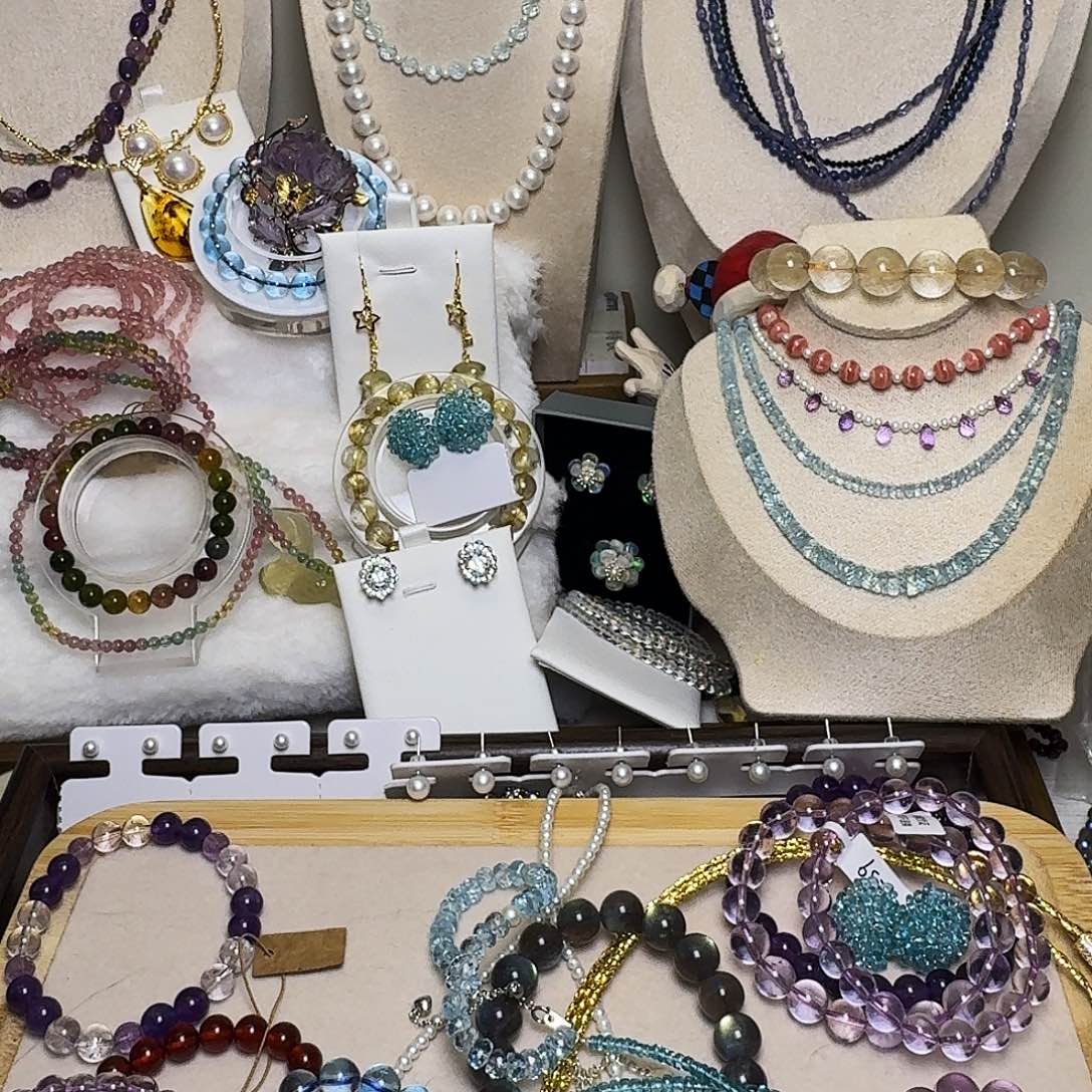 H***n手链银S925镶嵌烟晶