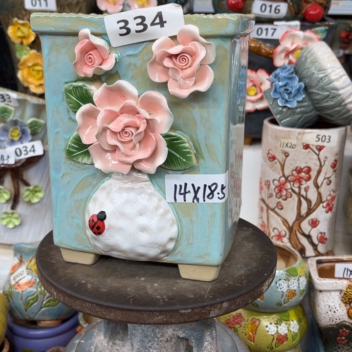 紫砂花盆陶材质多肉花盆