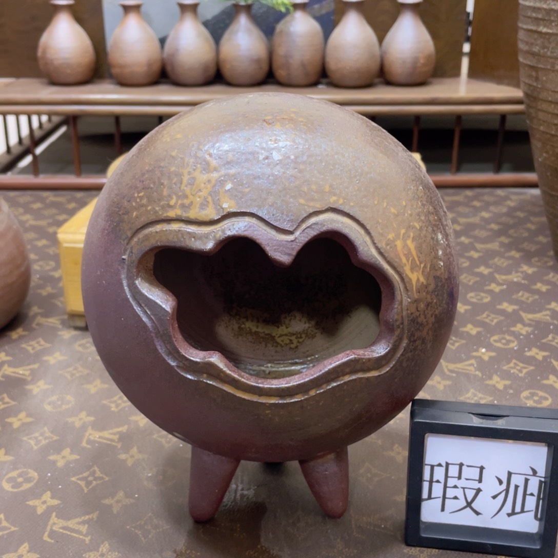瓶411备前烧备前烧备前烧