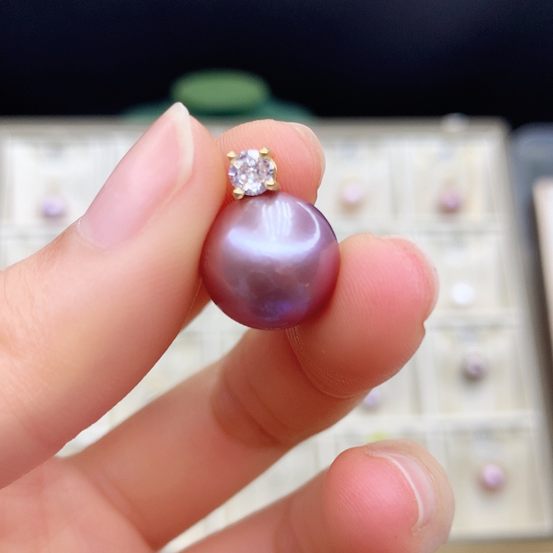 淡水珍珠颈饰合金