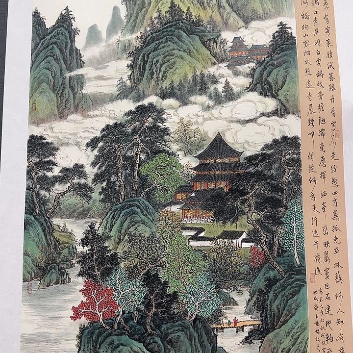 国画书画作品多次