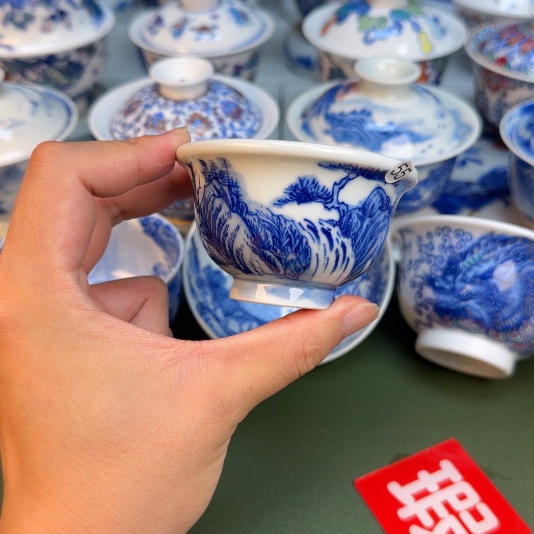 彦祖纯手工手绘茶具55