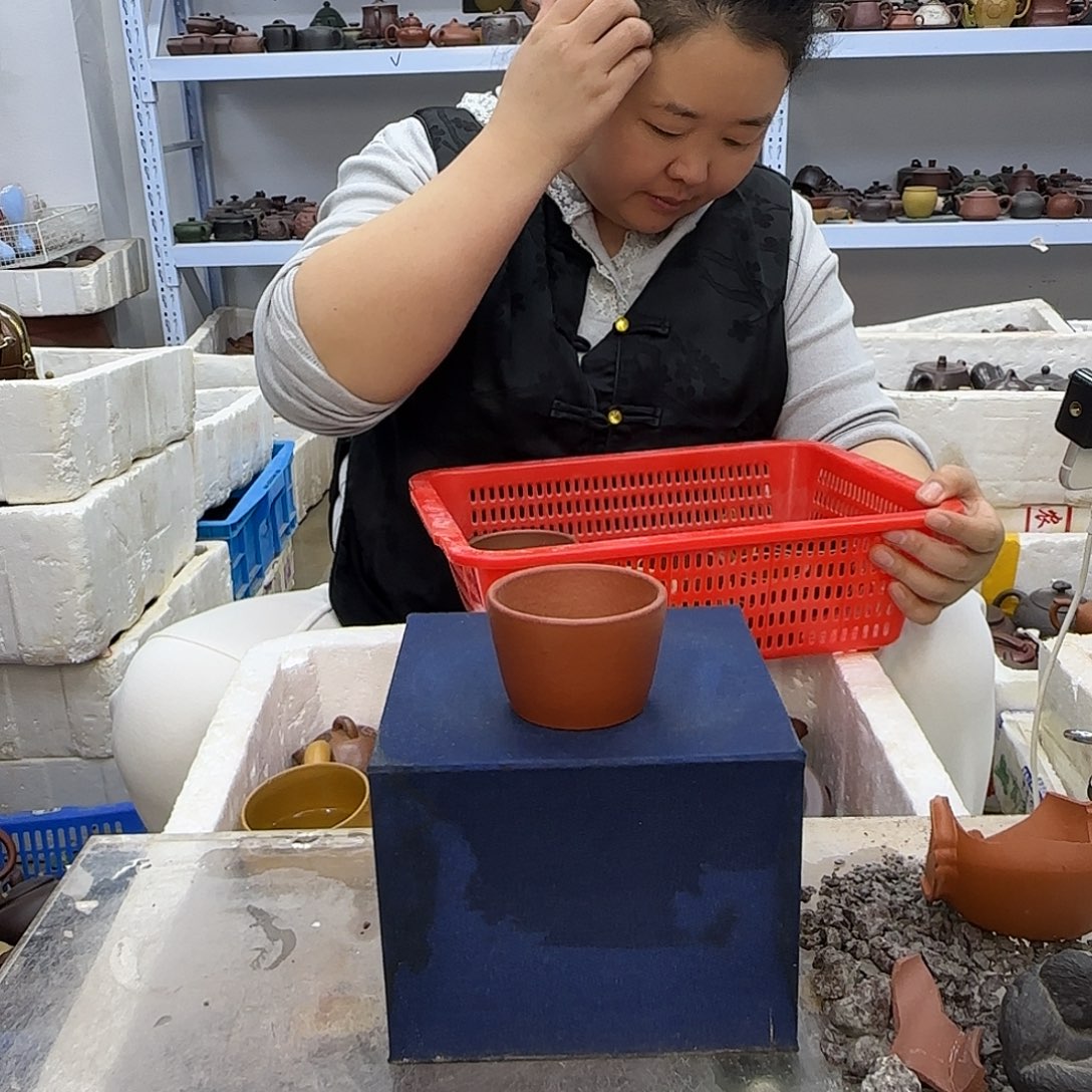 紫砂茶壶宜兴紫砂壶瑕疵处理