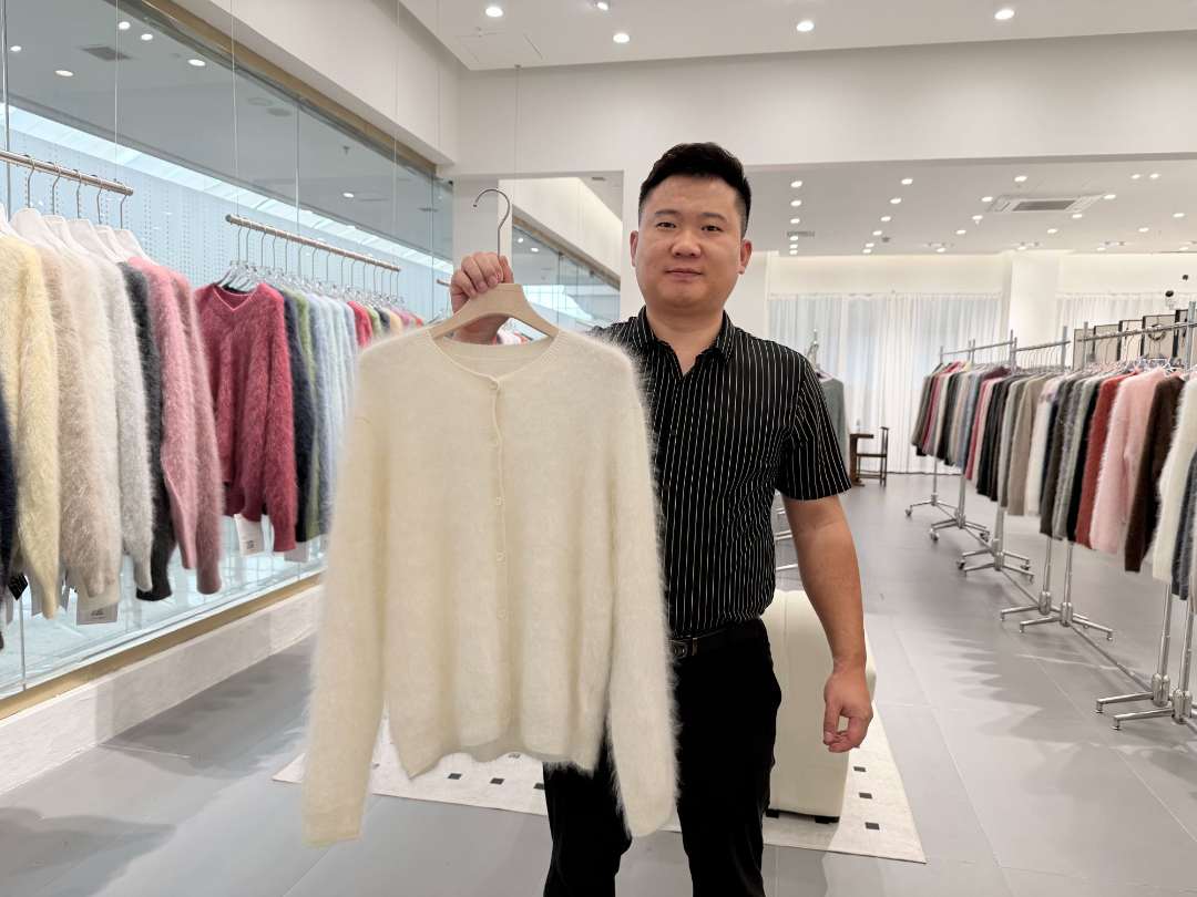 【表弟工厂】100山羊绒双面拉绒开衫款百搭休闲女款纯色羊绒衫