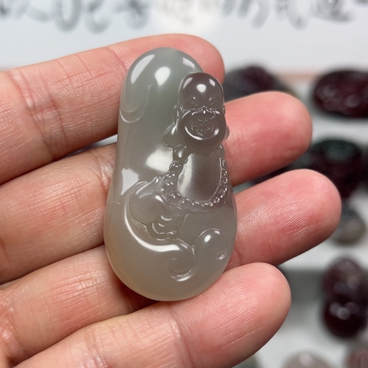 玛瑙/玉髓颈饰未镶嵌佛公