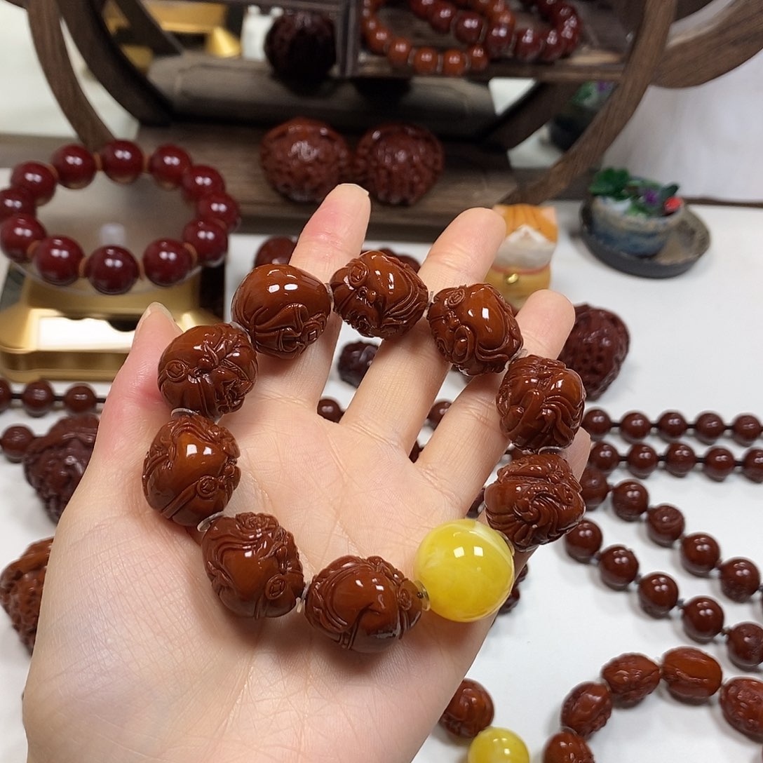 追***子橄榄核吊坠橄榄核