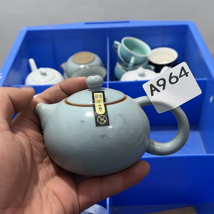 茶具默认微瑕瓷器、茶具、壶、摆件，介意勿拍 
