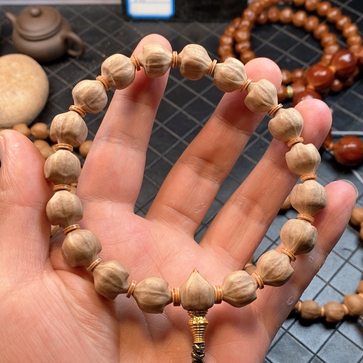 手串/手链橄榄核1.3尺寸四花