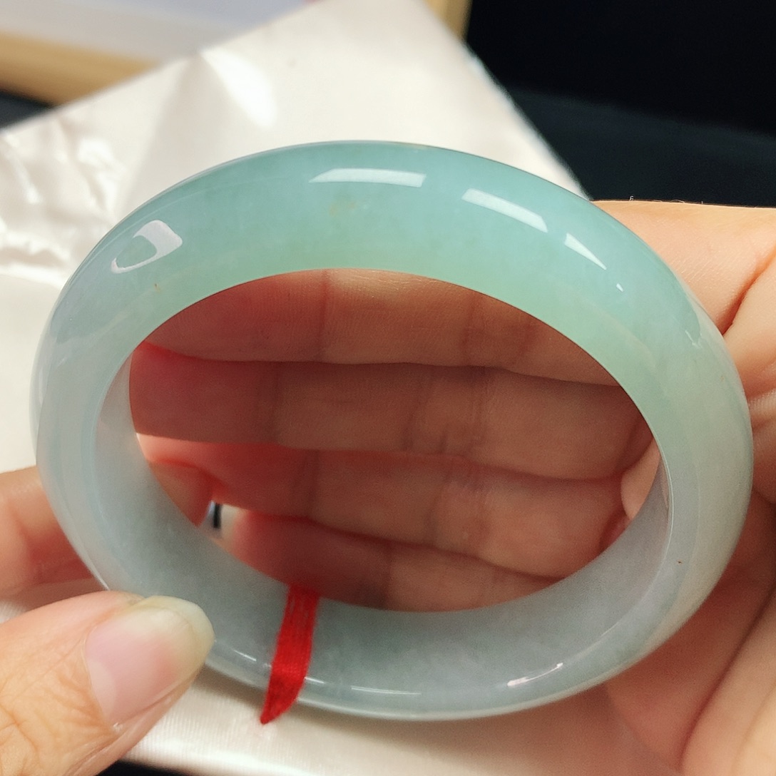 未镶嵌手镯翡翠晴*翡翠手镯371