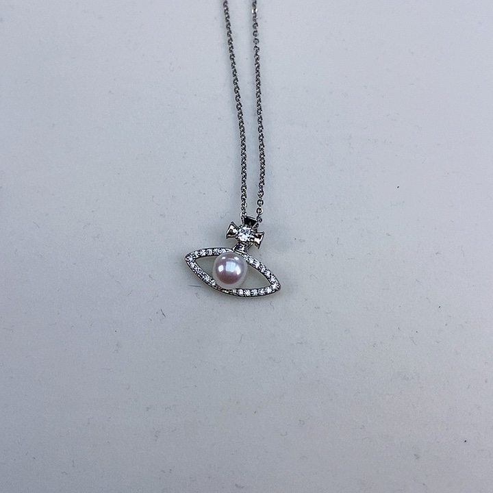 淡水珍珠合金颈饰西太后珍珠套链