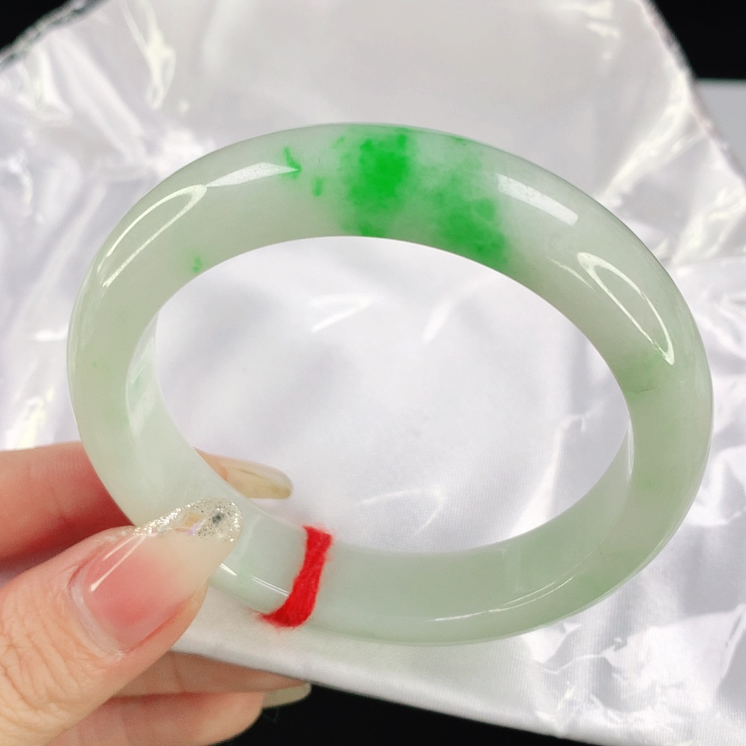 翡翠手镯未镶嵌2443翡翠