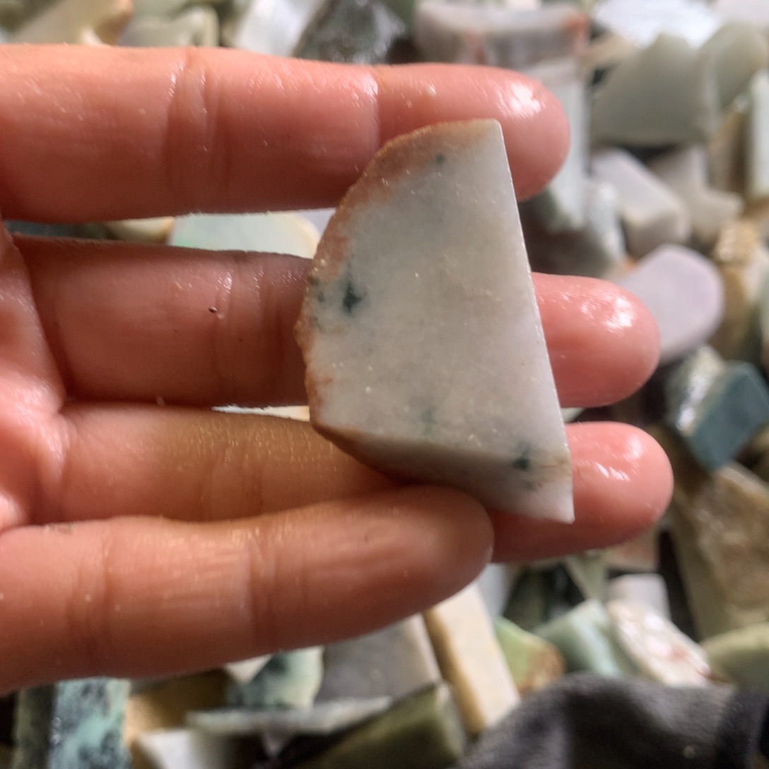 翡翠颈饰未镶嵌缅甸翡翠