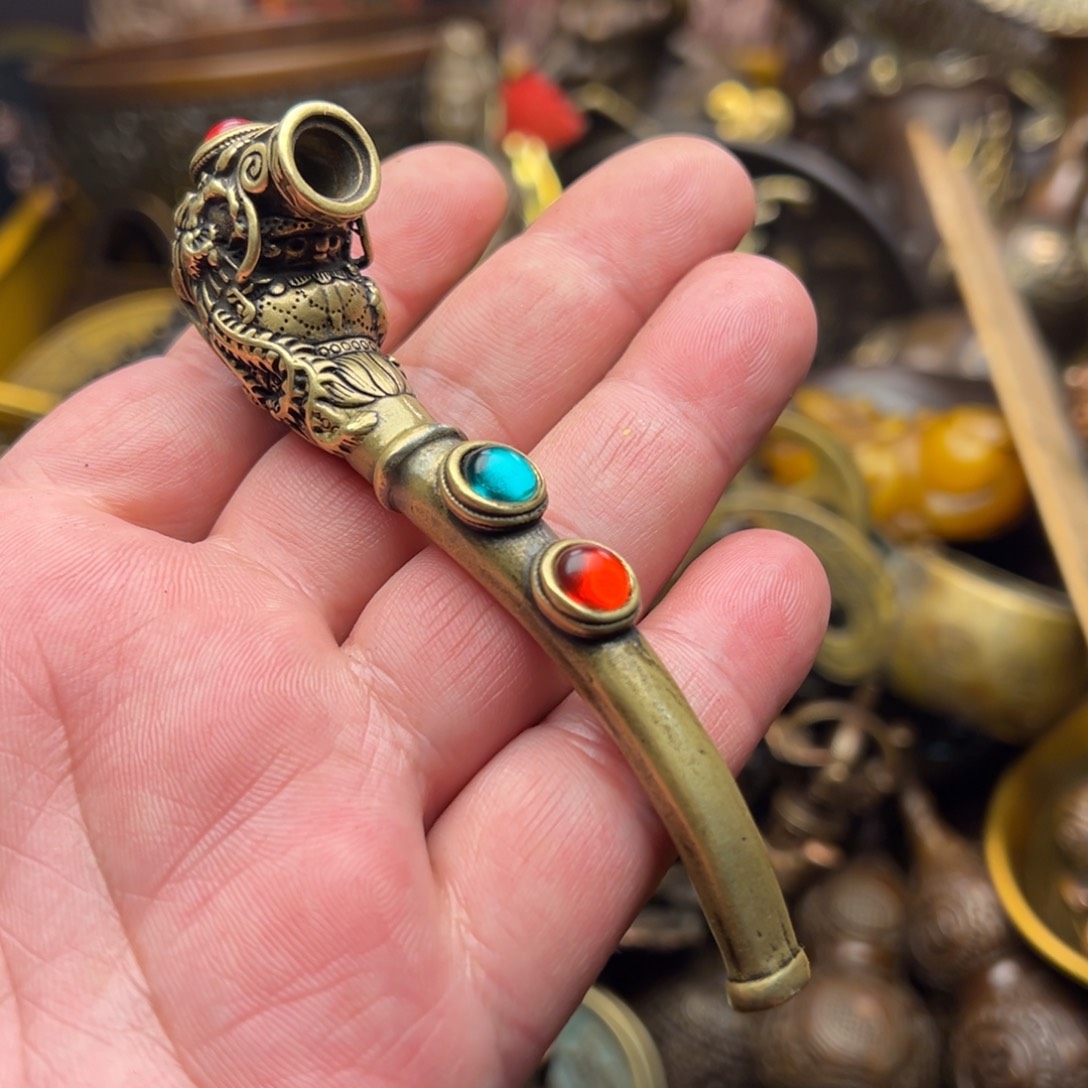 茶壶香炉铜器摆件