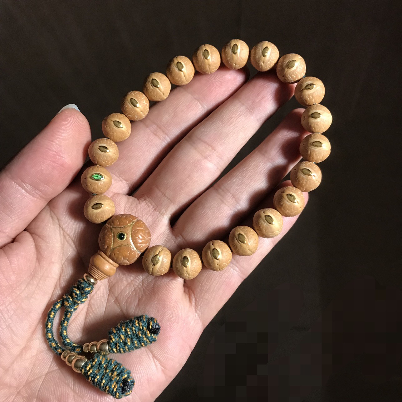 精品实心树王1.1-1.13cm小凤眼菩提 慈悲眼 sss级品质