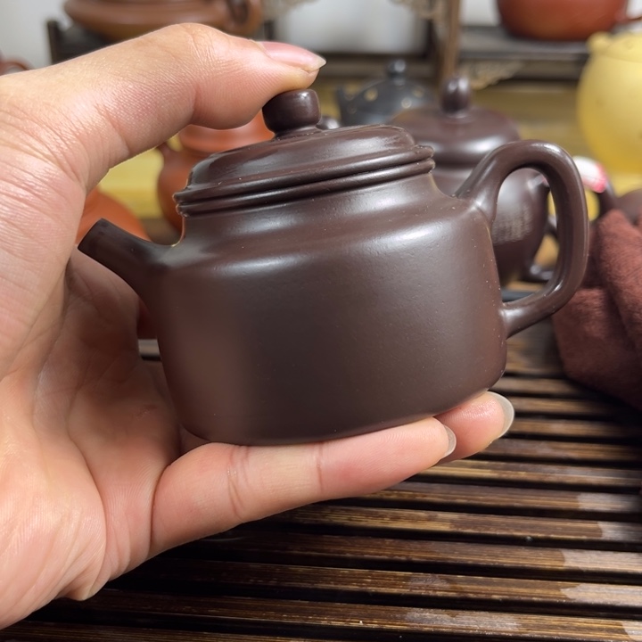 原矿紫砂半手工制作