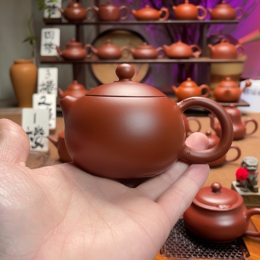 紫砂茶壶Y****g朱泥西施