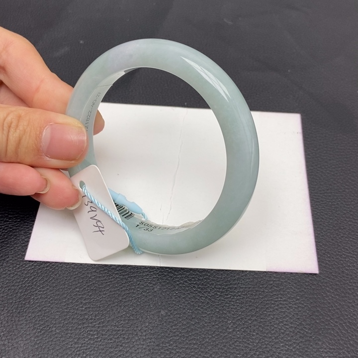 翡翠手镯未镶嵌54-55正圈