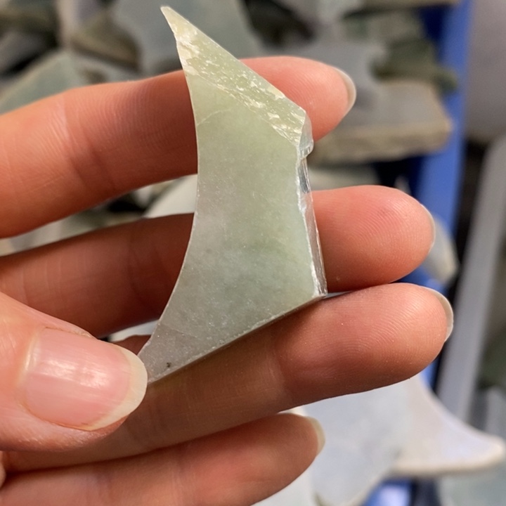 翡翠裸石翡翠边角料