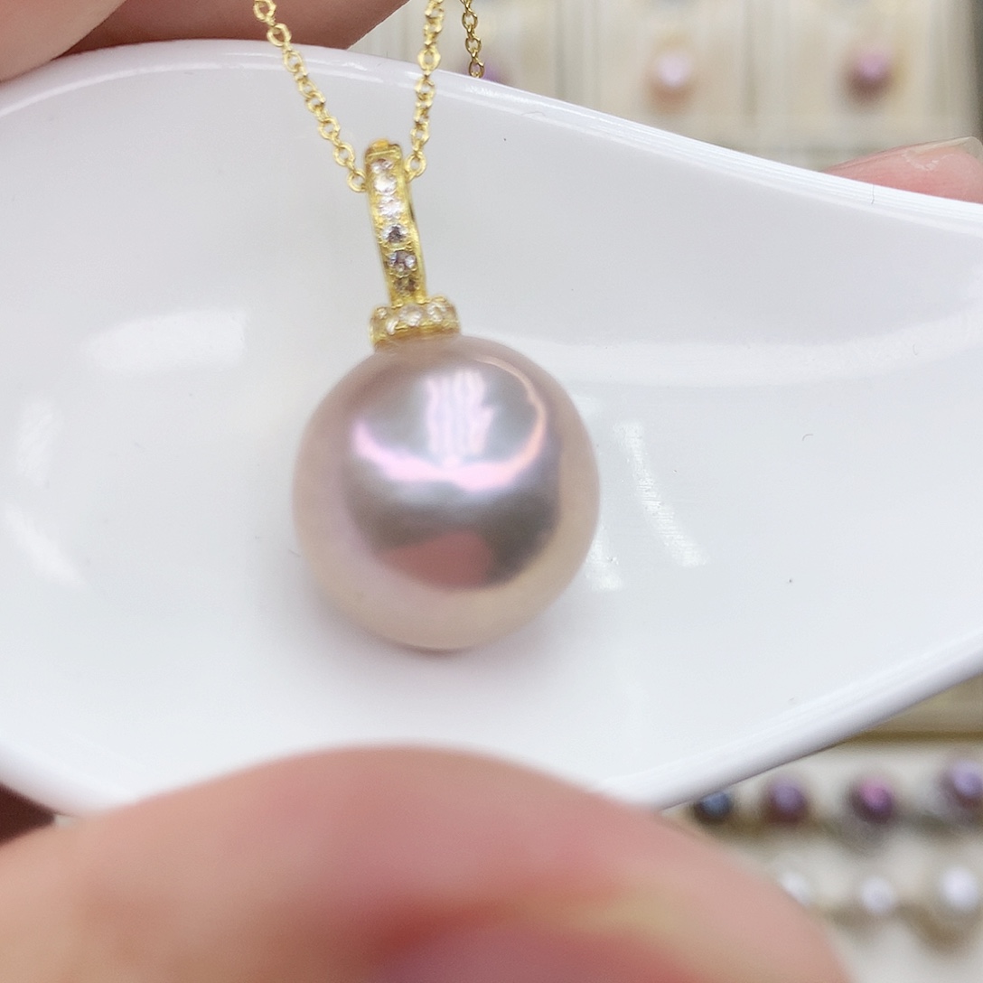 淡水珍珠颈饰合金