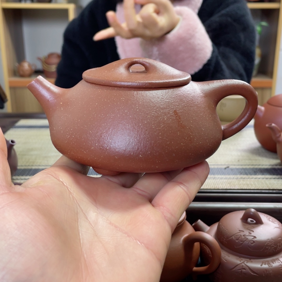 紫砂茶壶景舟大满瓢