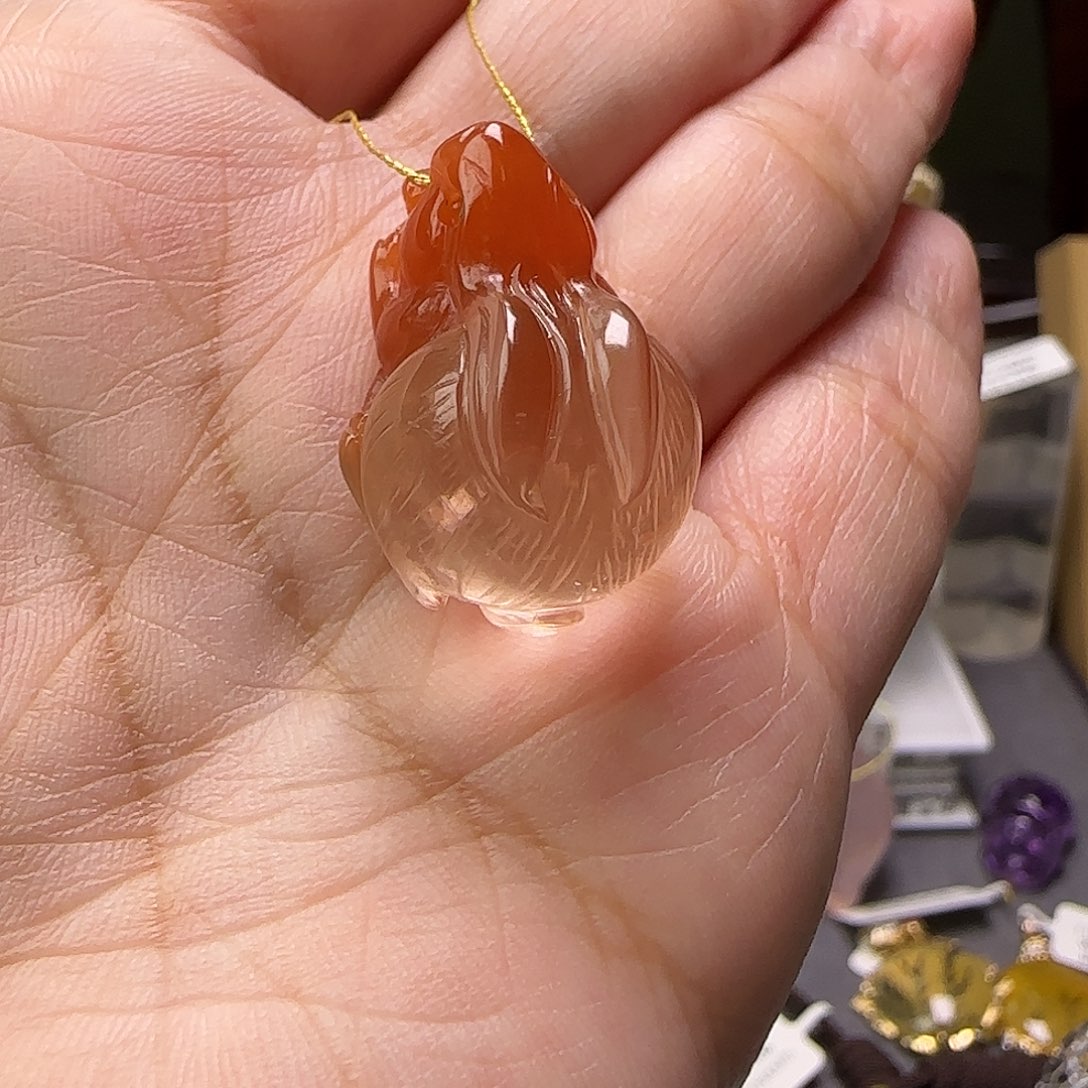 水晶吊坠未镶嵌JP38334成