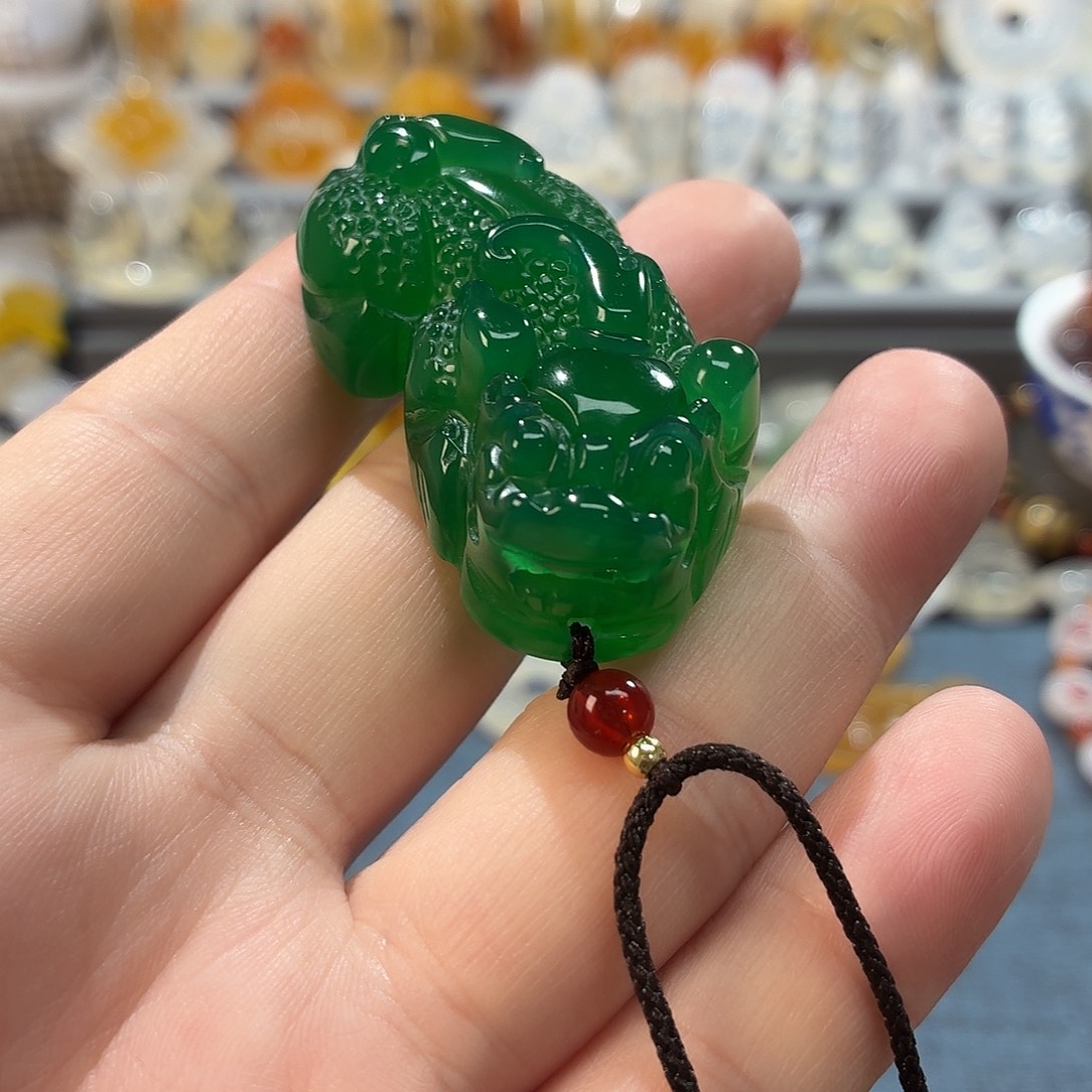 玛瑙/玉髓未镶嵌吊坠(不含链)