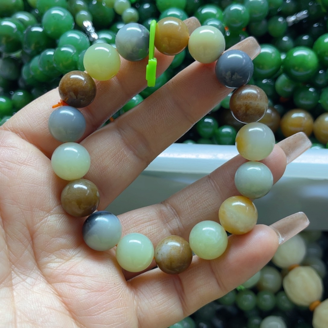 和田玉手链未镶嵌