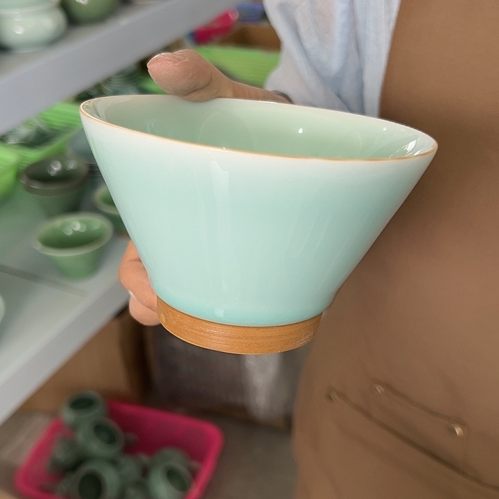 小米茶器龙泉青瓷