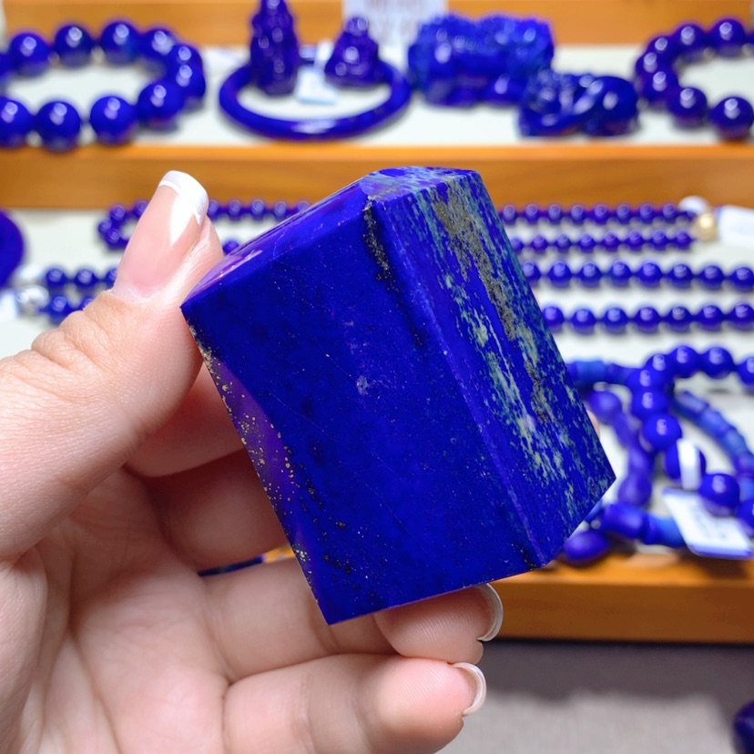 【闪购商品】青金石章料未镶嵌