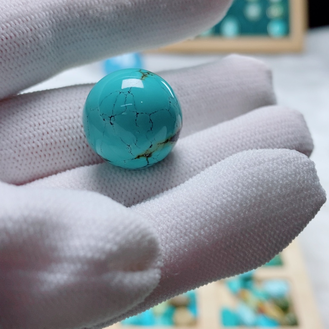 绿松石未镶嵌珠宝半成品