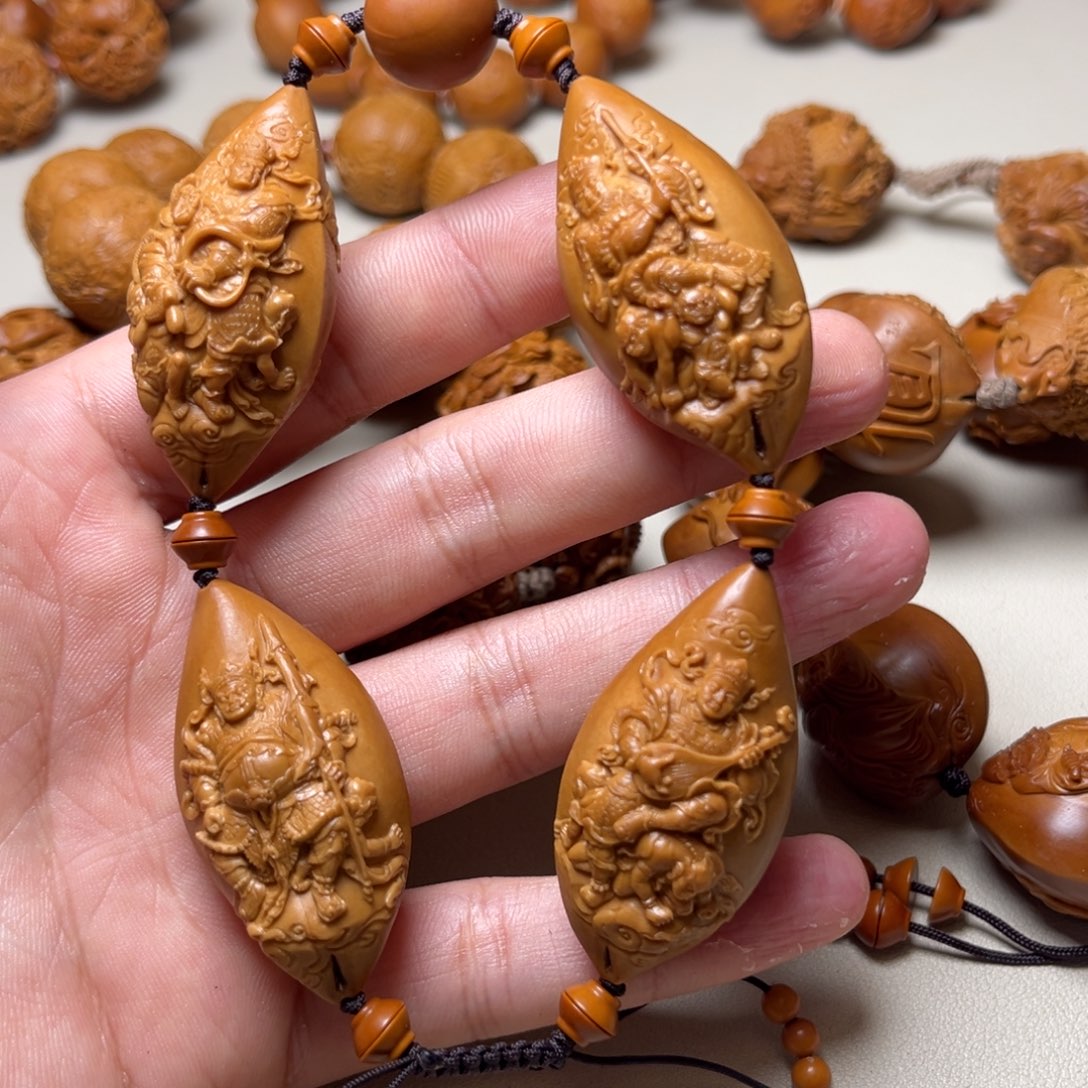 西***锅橄榄核手串橄榄核