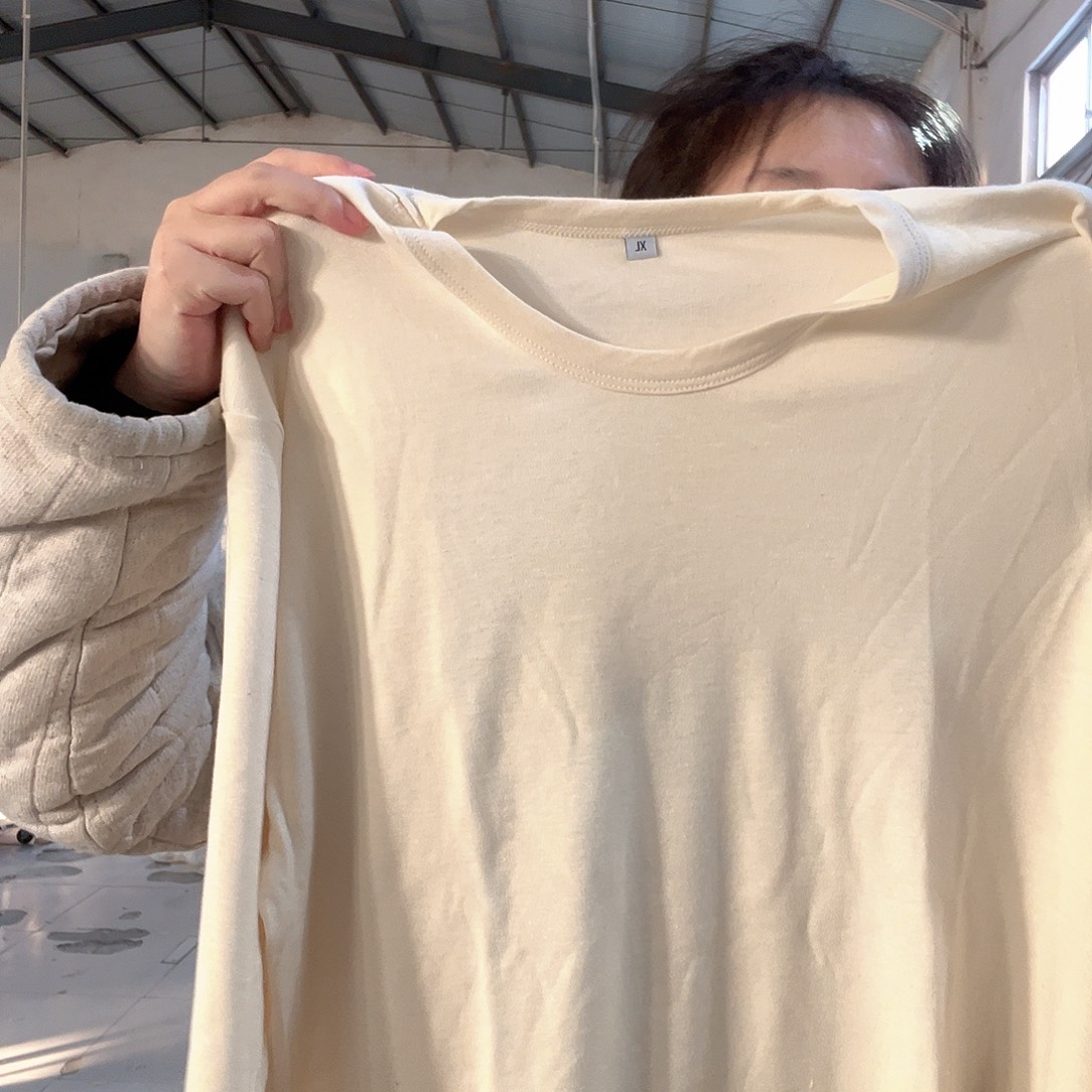 棉棉汉麻棉秋衣秋裤套装瑕疵XL码