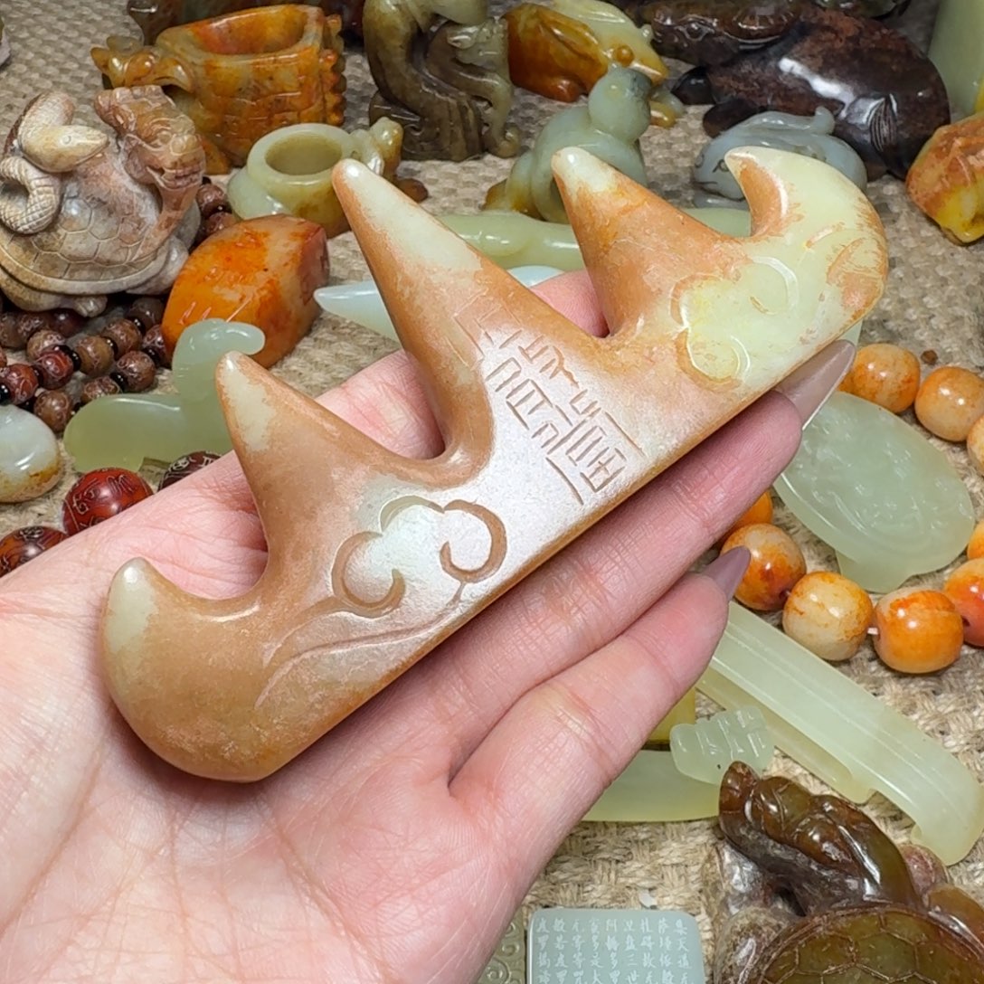 白玉菩提吊坠挂件