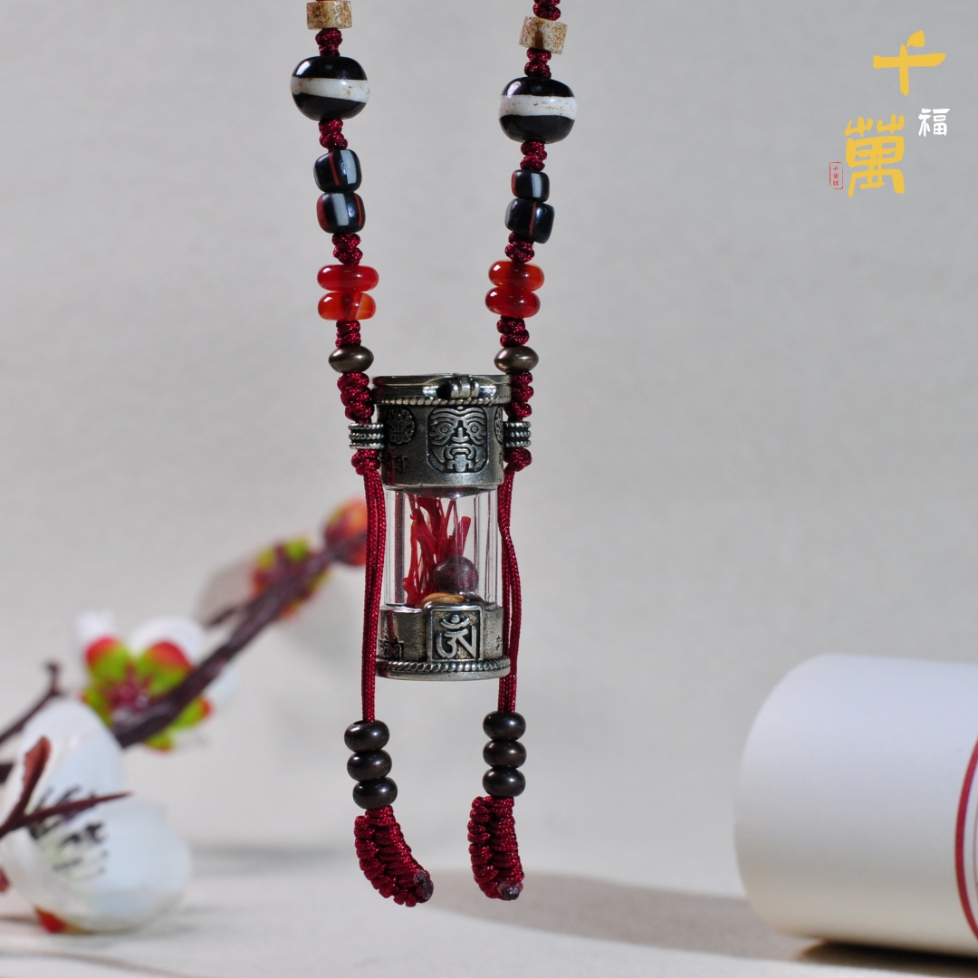 合金吊坠 【千万福】扎基GWH甘露瓶编织项链-A0390295