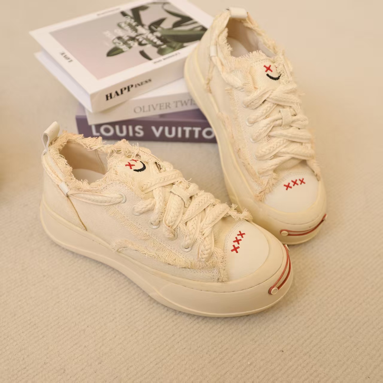 厚底增高鞋女百搭时尚休闲板鞋CKW  601