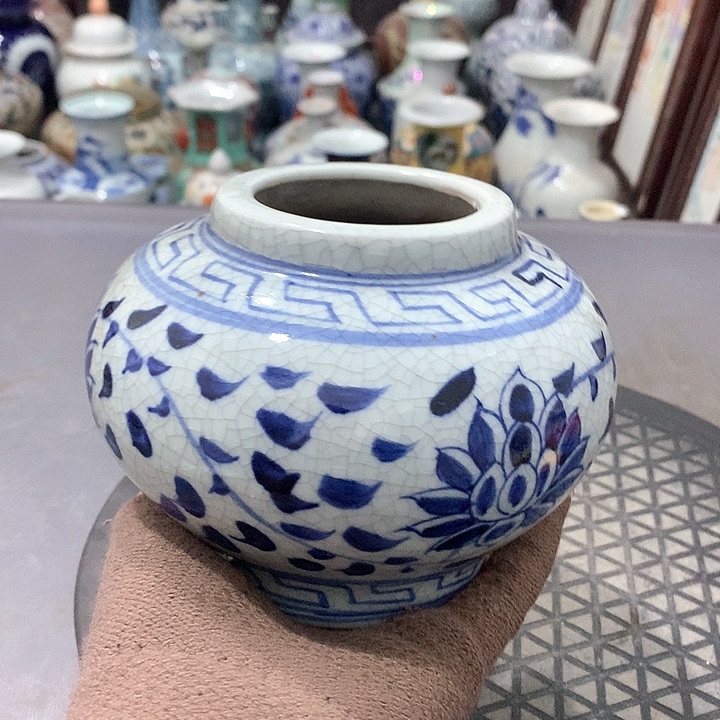 陶摆件博古架陶瓷摆件