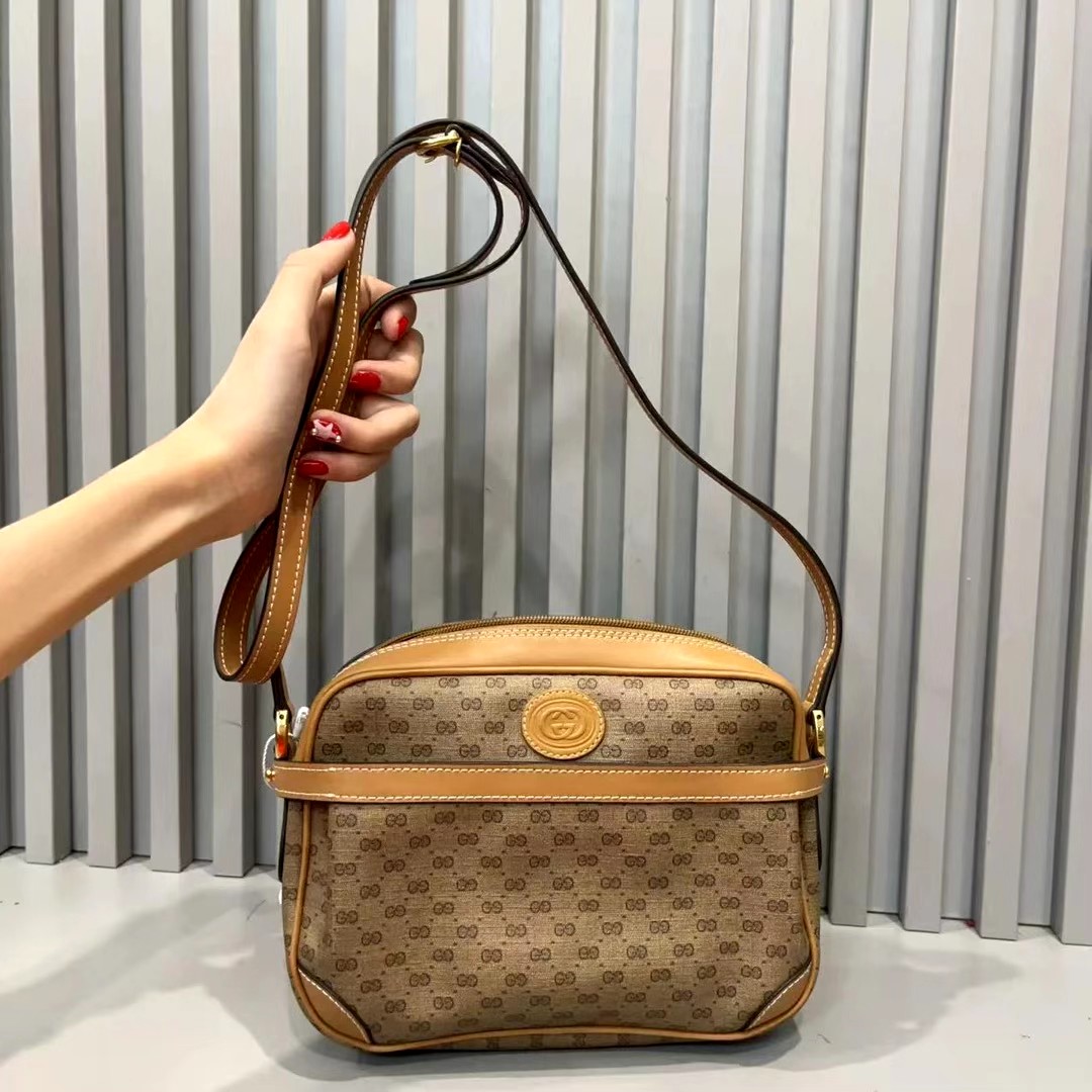 95新 GUCCI/古驰 兔兔奢J/古驰斜挎包/31075