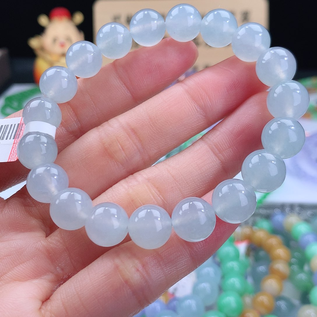 翡翠手链未镶嵌卡10