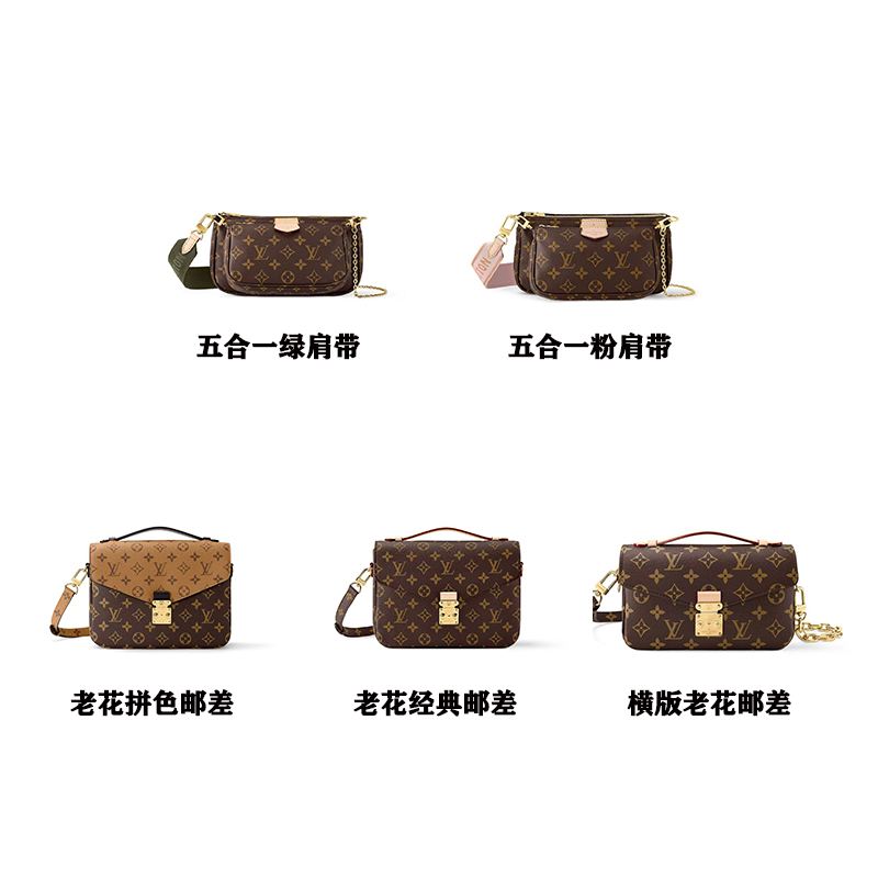 全新未使用 LouisVuitton/路易威登 安洁利严选老花经典/YX