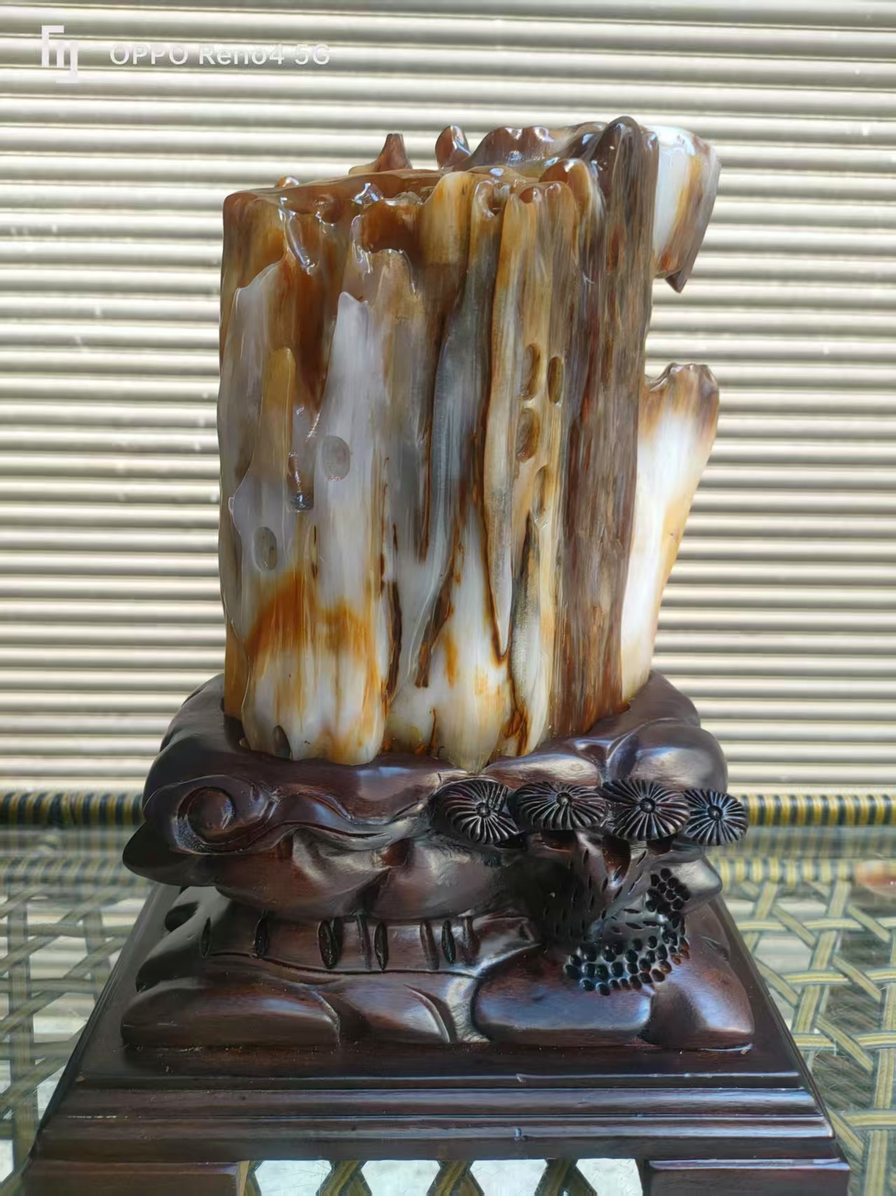 家居摆件 树化玉 奇石 62