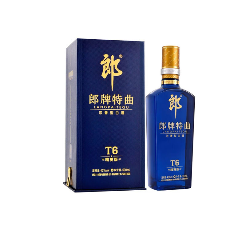 郎酒郎牌特曲T6 50度浓香型白酒 500ml 宴请聚会收藏