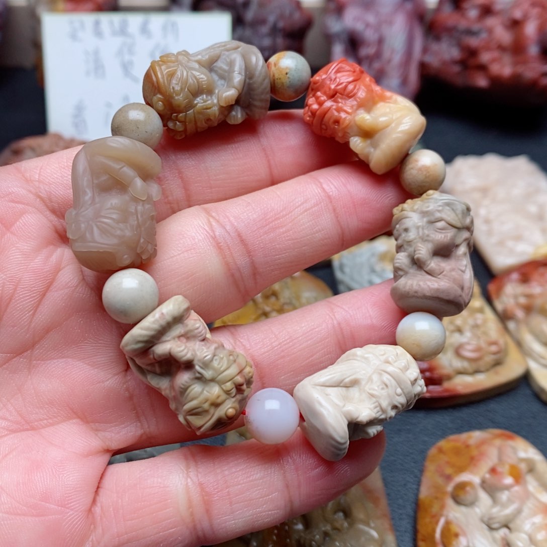 未镶嵌手串玛瑙/玉髓