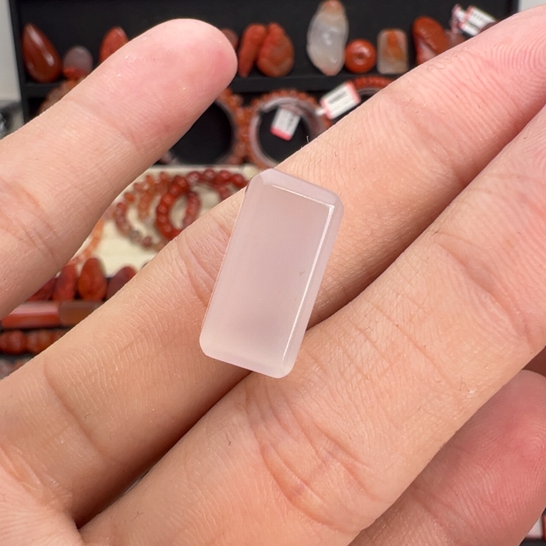 南红玛瑙未镶嵌颈饰荔枝冻长条