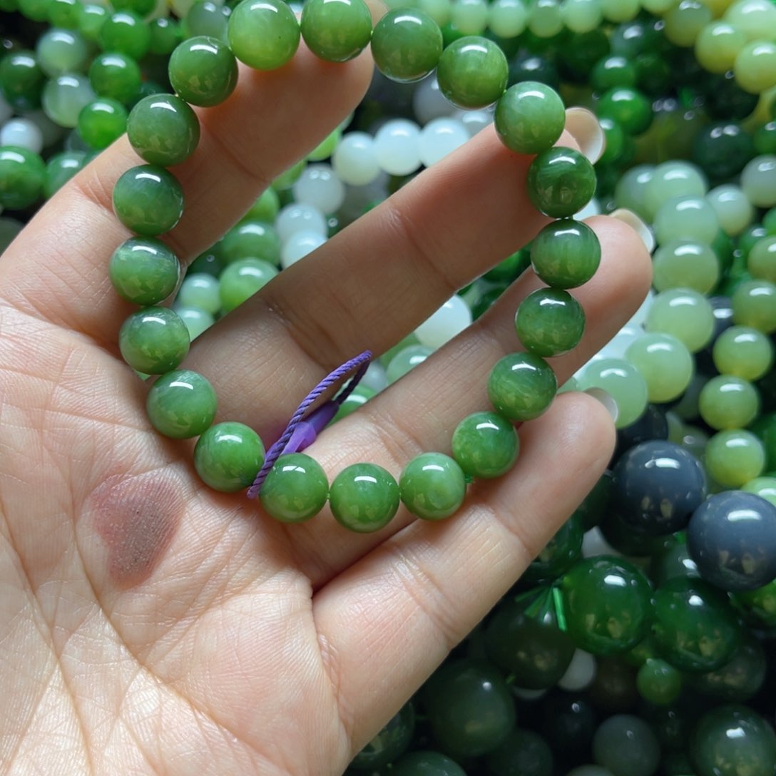 和田玉手链未镶嵌