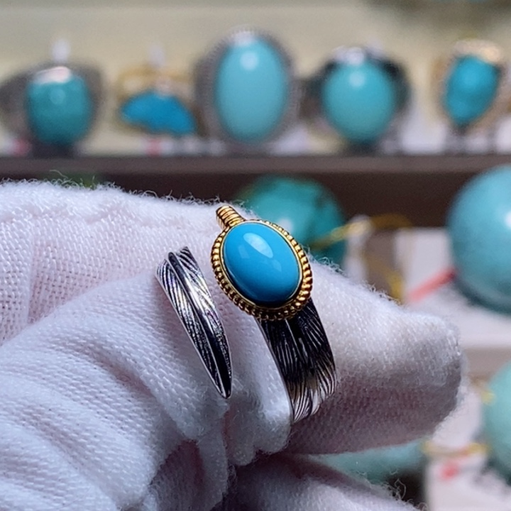 绿松石珠宝奇石未镶嵌