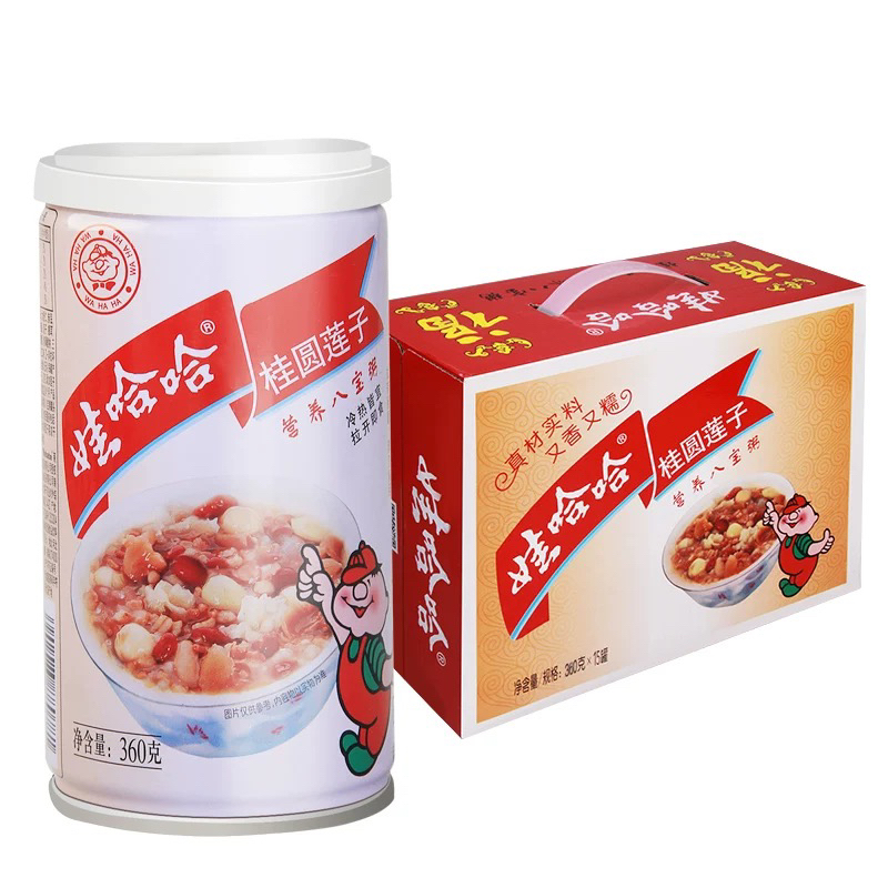 【2025】娃哈哈八宝粥360g*15瓶箱子有点破损早餐粥